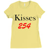 kisses Ladies Fitted T-Shirt