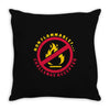 non flammable challenge accepted Throw Pillow