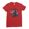 curse of the leaf Ladies Fitted T-Shirt