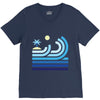 beach V-Neck Tee
