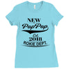 New Pop Pop 2018 Rokie Dept. Ladies Fitted T-Shirt