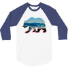 wild bear 3/4 Sleeve Shirt