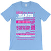 quens are born in march T-Shirt