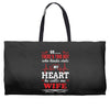 There's This Boy Who Stole My Heart He Calls Me Wife Weekender Totes