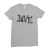 LOVE COUPLE Ladies Fitted T-Shirt