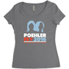 poehler fey 2016 Women's Triblend Scoop T-shirt
