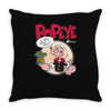 popeye, ideal gift or birthday present fuuny Throw Pillow