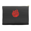red means scary Accessory Pouches