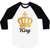 king 3/4 Sleeve Shirt