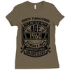 Things Better 1960 Age Approach Magnificent Ladies Fitted T-Shirt