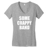 some crappy band Women's V-Neck T-Shirt