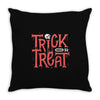 trick or treat Throw Pillow