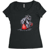 mma bulldog final Women's Triblend Scoop T-shirt