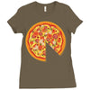 pizza dad Ladies Fitted T-Shirt