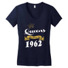 queens are born in 1962 Women's V-Neck T-Shirt