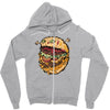 monster burger (2) Zipper Hoodie