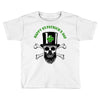 happy saint patrick day skull Toddler T-shirt