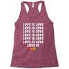 Love Is Love Racerback Tank