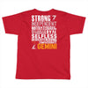 Strong Independent Motivated Gemini Toddler T-shirt