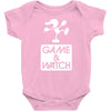game &amp; watch tribute Baby Onesie