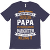 Super Cool Papa Of A Freaking Awesome Daughter T-Shirt