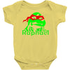 turtles  splinter ninja serie funny Baby Onesie