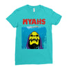 Jaws Parody Lol Skeletor  Myahs Ladies Fitted T-Shirt