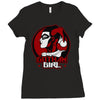 gotham girl h Ladies Fitted T-Shirt