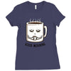 good morning Ladies Fitted T-Shirt