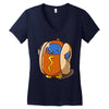nationalhotdogday Women's V-Neck T-Shirt