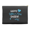 Happy First Father's Day Daddy Accessory Pouches