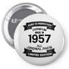Premium Vintage 1957 Pin-back button