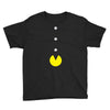 funny 80s pacman 'eating buttons' Youth Tee