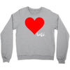 Besties Heart Family Matching Crewneck Sweatshirt