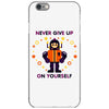 never give up iPhone 6/6s Case