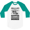 Never Underestimate A Grandfather With An Engineer Degree 3/4 Sleeve Shirt