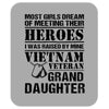 Vietnam Veteran Granddaughter Mousepad