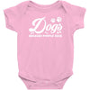Dogs Because People Suck Baby Bodysuit
