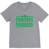 cheers fckers V-Neck Tee