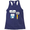 usb i am your father! funny geek computer Racerback Tank