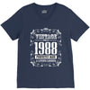 vintage made in 1988 perfectly aged a living legend V-Neck Tee