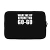 wake me up before you go go retro 80s wham Laptop sleeve