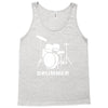 drummer drum kit indie rock music Tank Top
