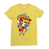 true love pizza 2 Ladies Fitted T-Shirt