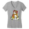 poison ivy tattoo Women's V-Neck T-Shirt