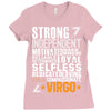 Strong Independent Motivated Virgo Ladies Fitted T-Shirt