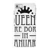 queens are born in january (2) iPhone 7 Case