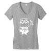 toyota minion Women's V-Neck T-Shirt