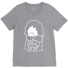 snow man V-Neck Tee