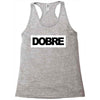 Dobre Black/White Racerback Tank